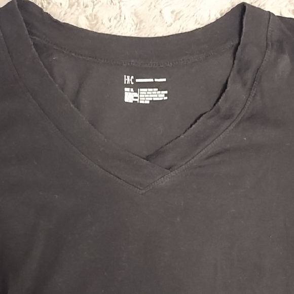 INC International Concepts Black Short Sleeve Top - Picture 3 of 7